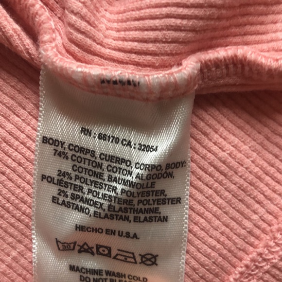 t.la sleeveless ribbed top - Picture 3 of 3